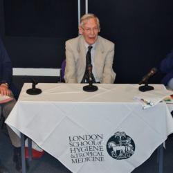 Peter Armitage with Vern Farewell and Iain Chalmers