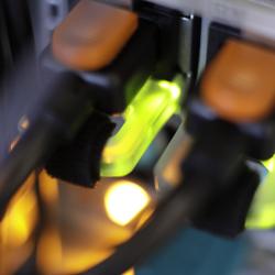 Image of computer cables