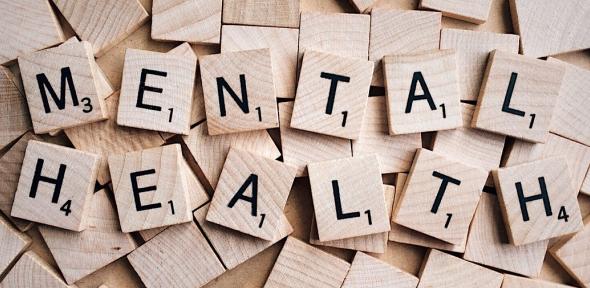 Image of scrable pieces spelling out words 'mental health' Image of scrable pieces spelling out words 'mental health'